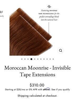Moroccan Moonrise Invisible Tape Hair Extensions - Rich Warm Brown